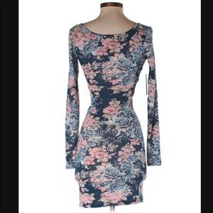 Guess Floral Bodycon Dress EUC